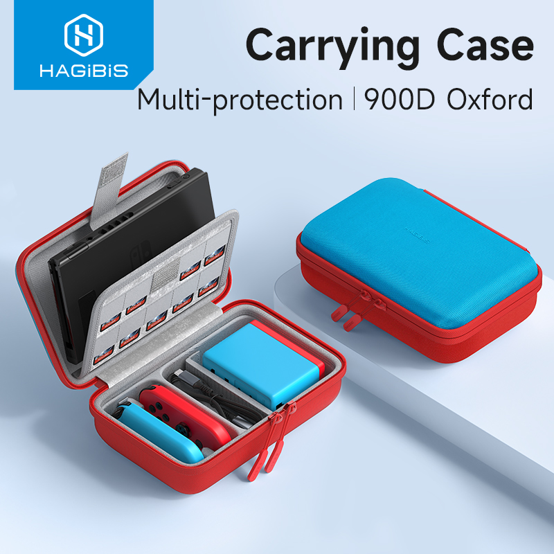 Tech Accessories Bag - Hagibis Tragetasche für Switch/OLED, tragbare, vollständig
