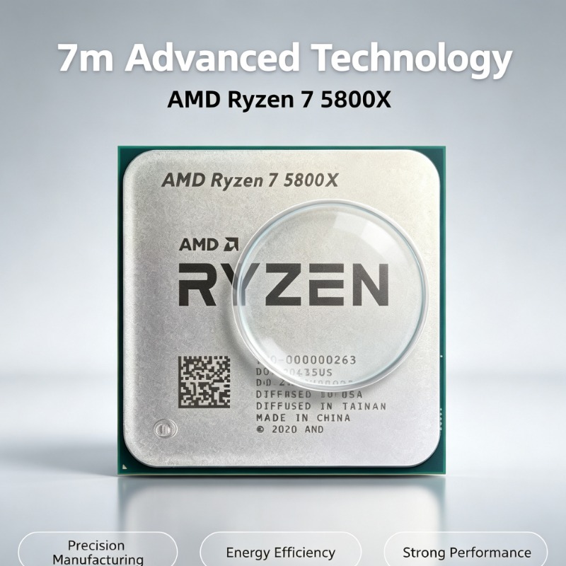 Amd Cpu Ryzen 7 - Professionelle Rendering-Workstation Dedizierter Desktop-Prozessor Ryzen 7