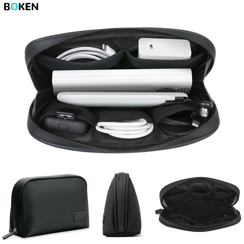 Tech Accessories Travel - Leichte, wasserabweisende Tech-Tasche, tragbare Elektronikzubehörtasche für