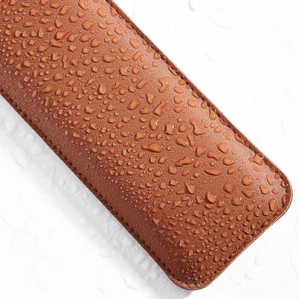 Keyboard Wrist Pad Leather - Tragbares Leder-Mauspad, doppelseitiges Leder-Handgelenkpolster für Tastaturen,