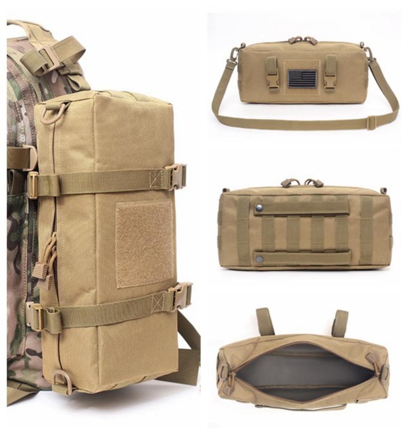 Tech Accessories Pouch - Taktischer Rucksack für Reisen, Camping, MOLLE-Tasche,