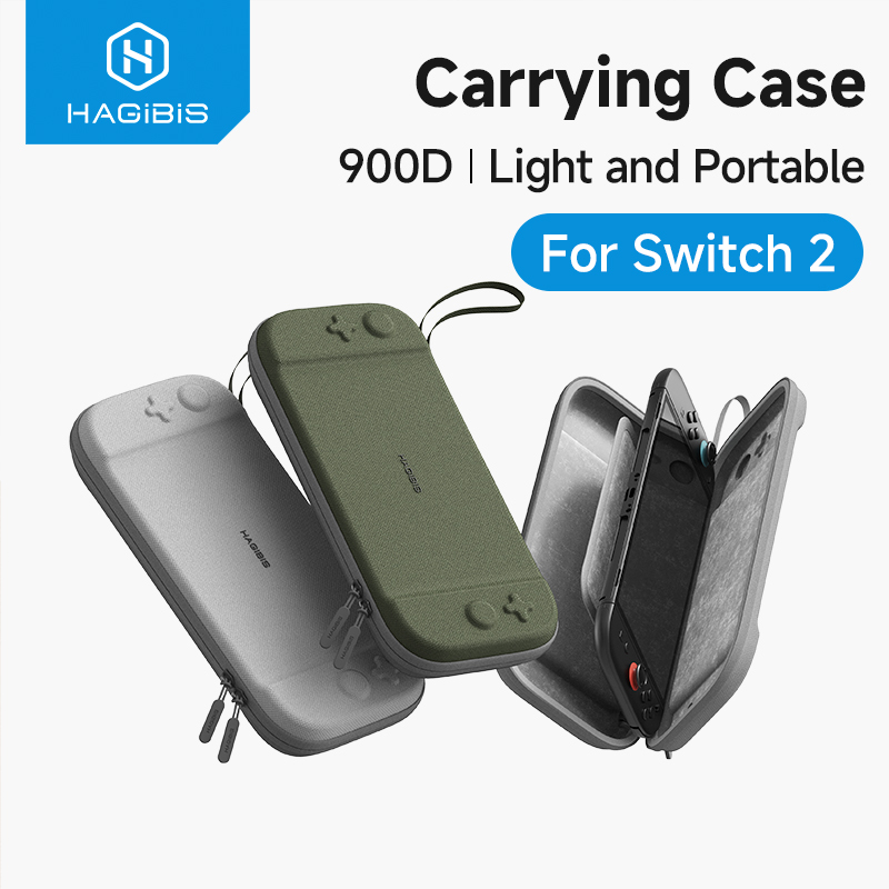 Tech Accessories Bag - Hagibis Tragbare Tragetasche für Switch 2