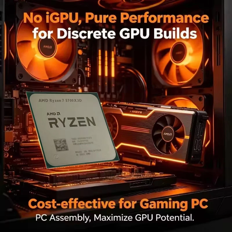Amd Cpu Ryzen 7 - AMD Ryzen 7 5700X3D Bulk-CPU für
