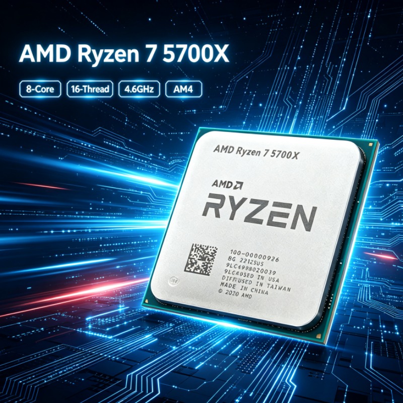 AMD Ryzen 7 5700X 8-Kern 16-Th – Amd Cpu Ryzen 7 Bewertung und Preis