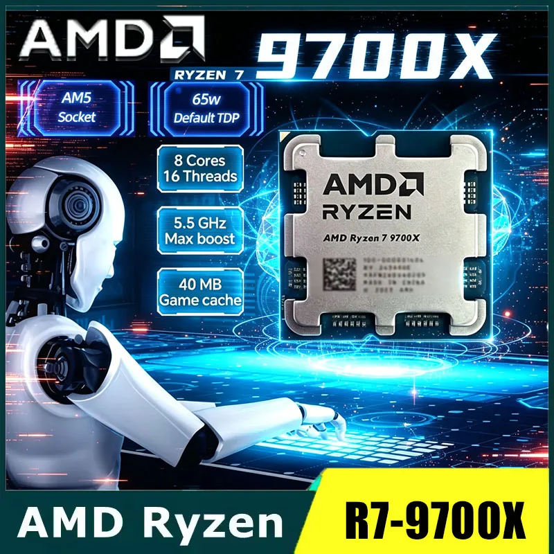 AMD Ryzen 7 9700X CPU Prozesso – Amd Cpu Ryzen 7 Bewertung und Preis