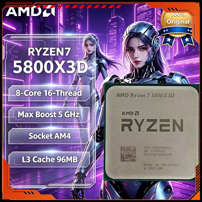 AMD Ryzen 7 5800X3D 8-Kern 16- – Amd Cpu Ryzen 7 Bewertung und Preis