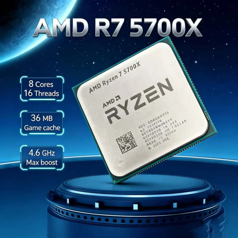 AMD Ryzen 7 5700X R7 5700X 8-K – Amd Cpu Ryzen 7 Bewertung und Preis