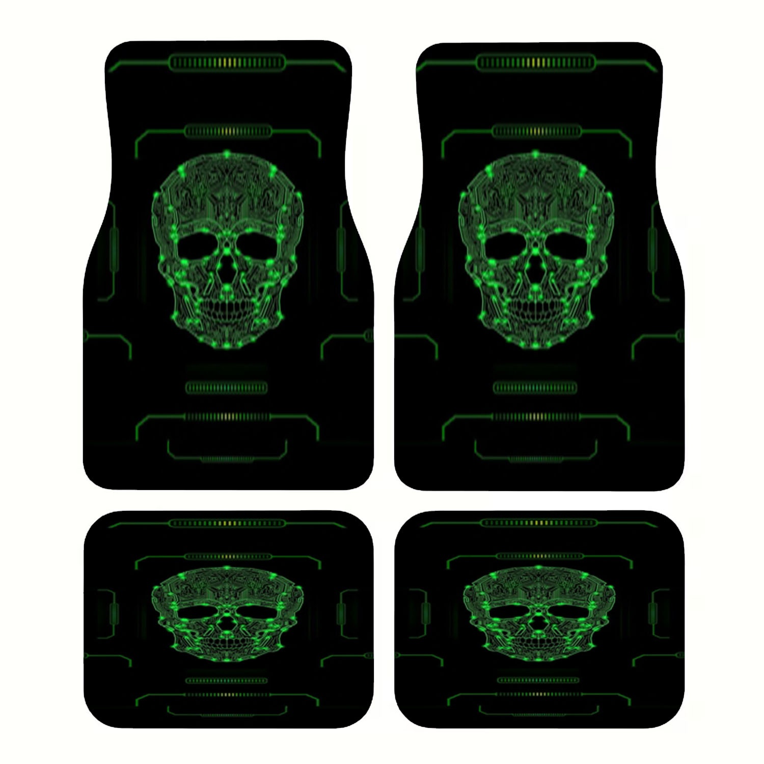 Cyberpunk Totenkopf Auto-Fußma – Tech Accessories Luxury Bewertung und Preis