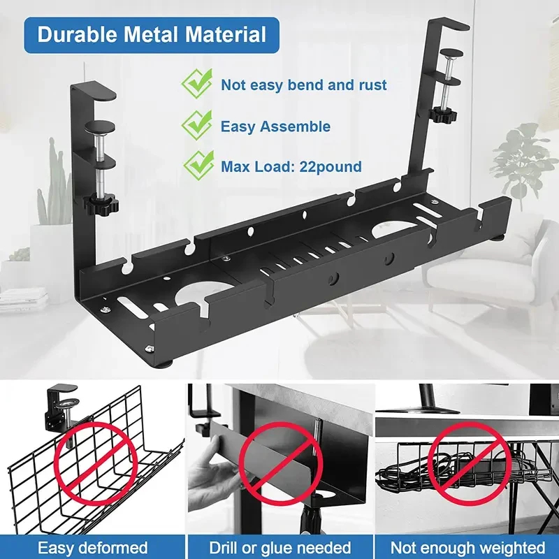 Untertisch-Teleskop-Aufbewahru – Tech Accessories For Office Desk Bewertung und Preis