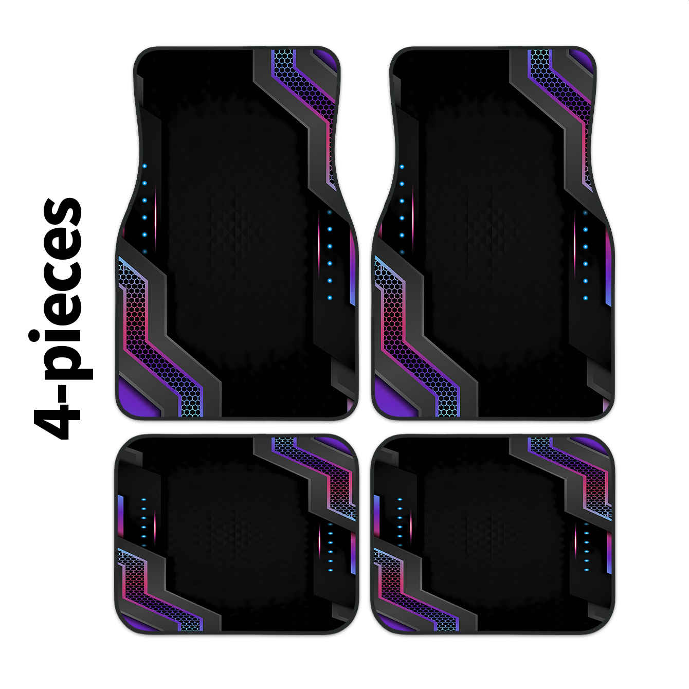 4 Stück 2D High-Tech Rahmenbed – Tech Accessories Luxury Bewertung und Preis