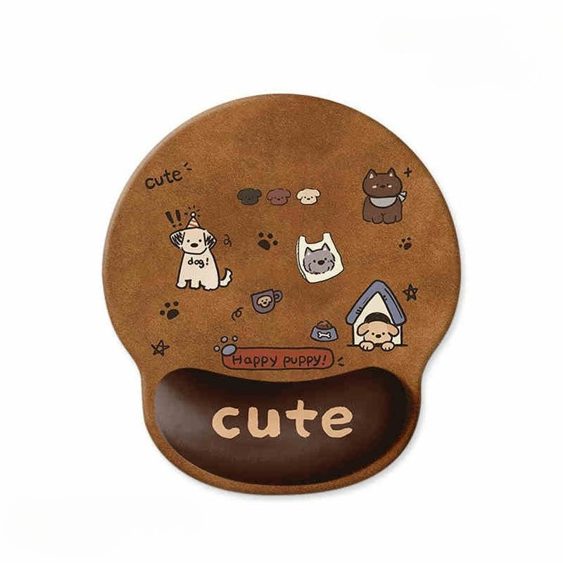Cartoon Nette Maus Pad Welpen  – Keyboard Wrist Pad Leather Bewertung und Preis