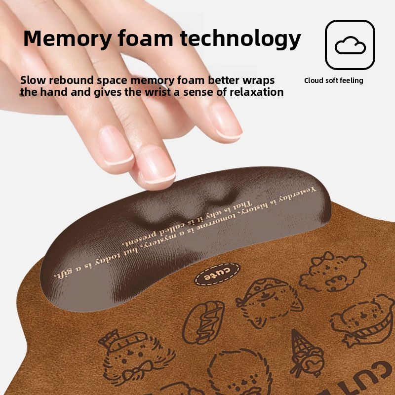 Cartoon Nette Maus Pad Welpen  – Keyboard Wrist Pad Leather Bewertung und Preis