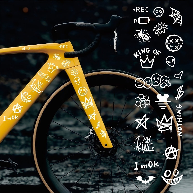 1 Set Graffiti-Animations-Aufk – Tech Accessories Bag Bewertung und Preis