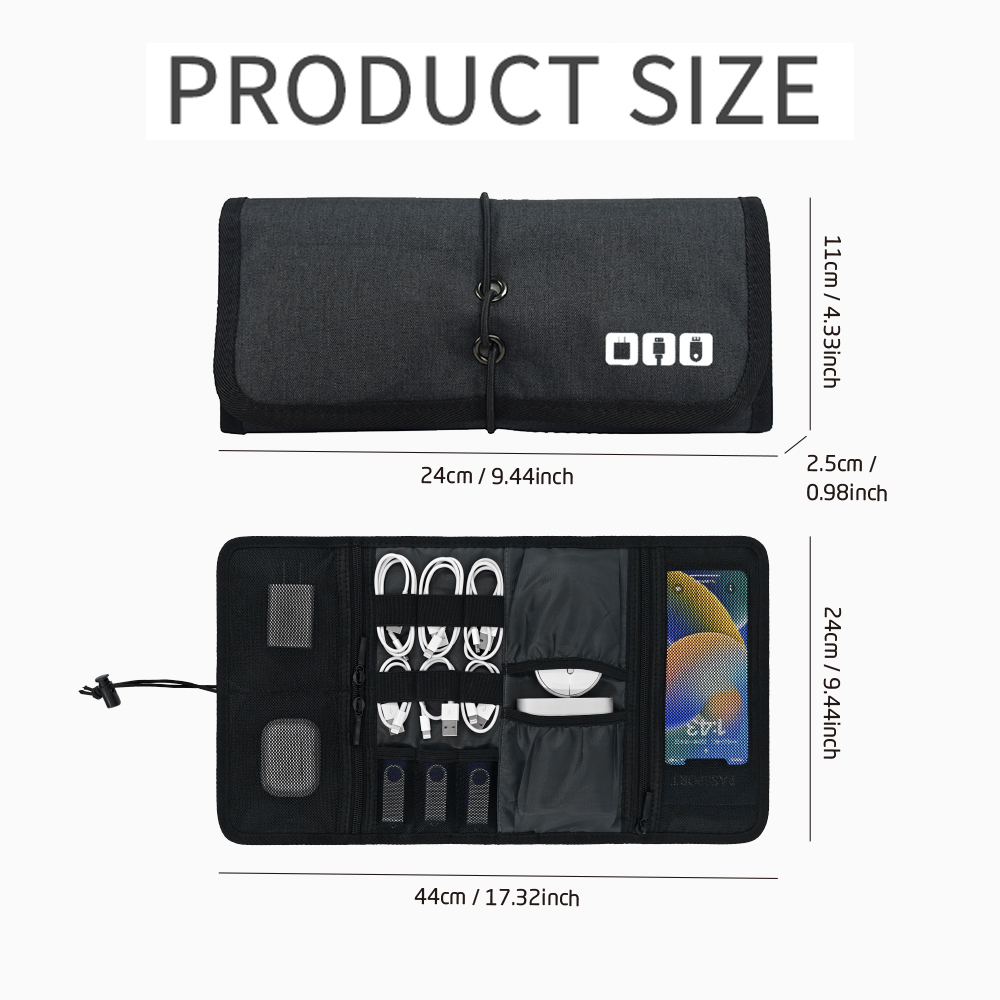 Tech-Organizer-Tasche Kabelauf – Tech Accessories For Office Bewertung und Preis