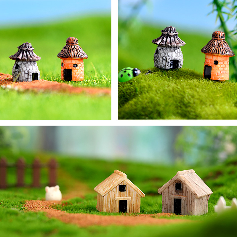 Mini-Hausfigur aus Kunstharz,  – Tech House Accessories Bewertung und Preis