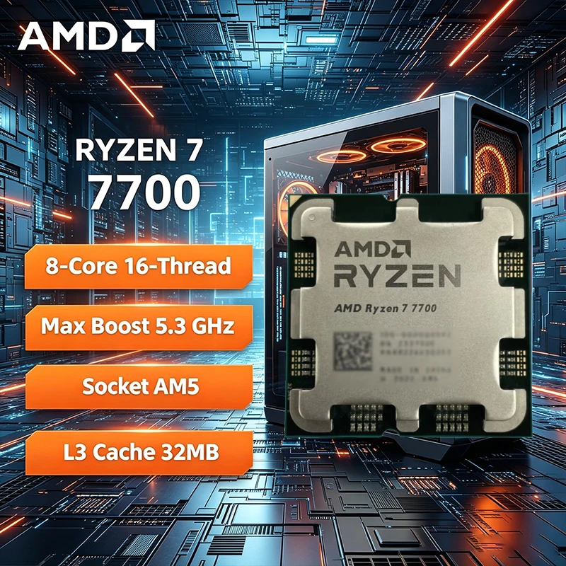 AMD Ryzen 7 7700 R7 7700 CPU 8 – Amd Cpu Ryzen 7 Bewertung und Preis