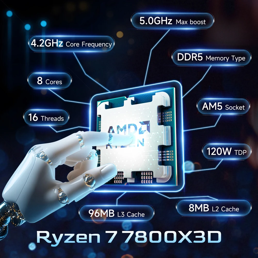 AMD Ryzen 7 7800X3D Desktop-Pr – Amd Cpu Ryzen 7 Bewertung und Preis