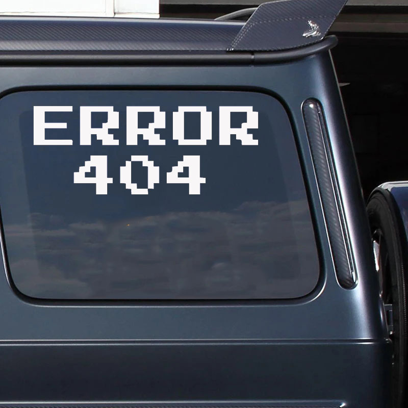 Error 404 Pixel Font Autoaufkl – Trending Tech Accessories Bewertung und Preis