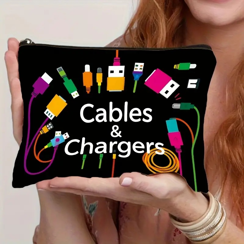 Schwarze Tech Icon Kabel-Organ – Tech Accessories Travel Bewertung und Preis