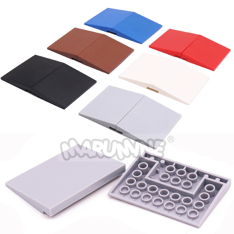 10PCS MOC Stadt Ziegel Dach 6x – Tech House Accessories Bewertung und Preis