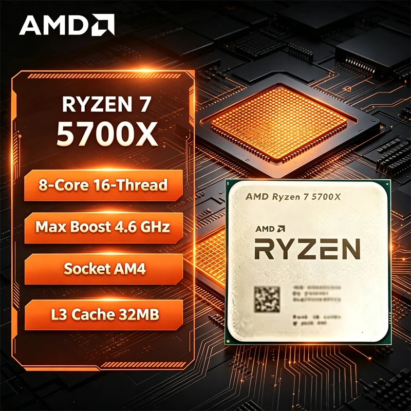 AMD Ryzen 7 5700X AMD R7 5700X – Amd Cpu Ryzen 7 Bewertung und Preis